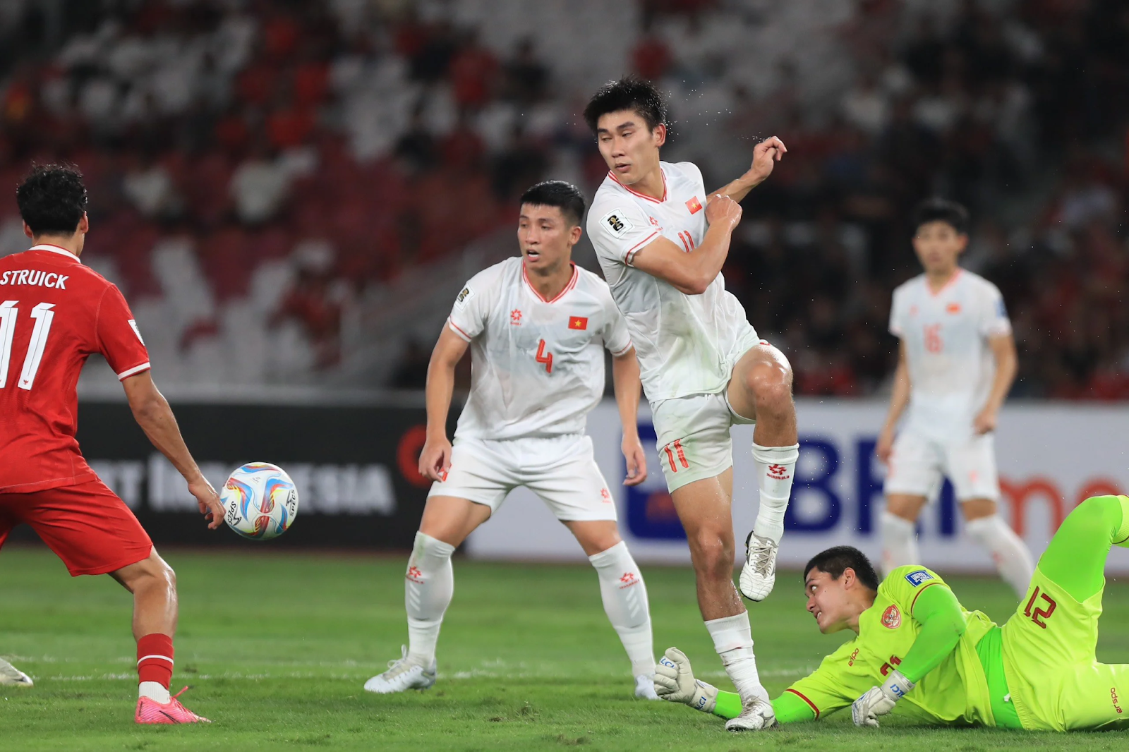 Việt Nam và Indonesia vừa có trận chạm trán tại vòng loại World Cup 2026